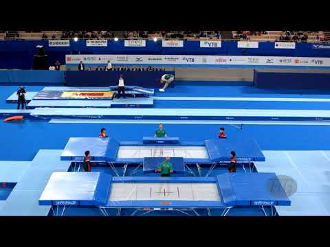 ARTHUR Claire (AUS) W - 2019 Trampoline Worlds, Tokyo (JPN) - Qualification Trampoline R1