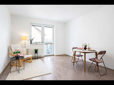 Video prohlídka k prodeji bytu 1+kk s balkonem v Berouně - Modrá Zahrada