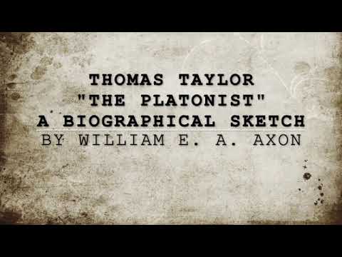 Thomas Taylor biography by AXON