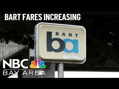 BART fares to increase in 2024. Here's how much more riders will pay