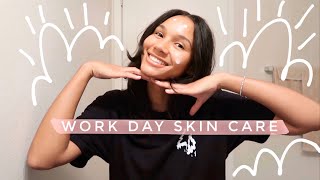 my skin care routine on shoot days 💆🏾‍♀️🎥 | Greta Onieogou