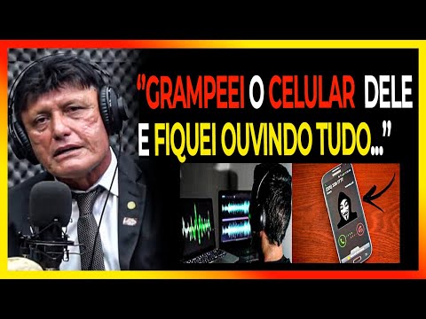 DELEGADO FALA COMO É CELULAR GRAMPEADO