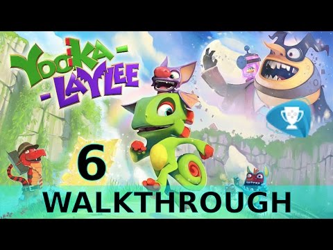 Yooka Laylee  – Icymetric Palace - Walkthrough Part 6