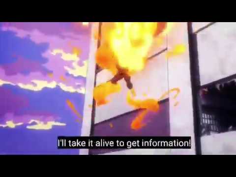 Endeavor and Hawks vs Modified Nomu Season 4 Episode 25(Full Fight!!!)