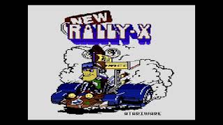 NEW RALLY   X =+ ATARI 800 XL += DEMO