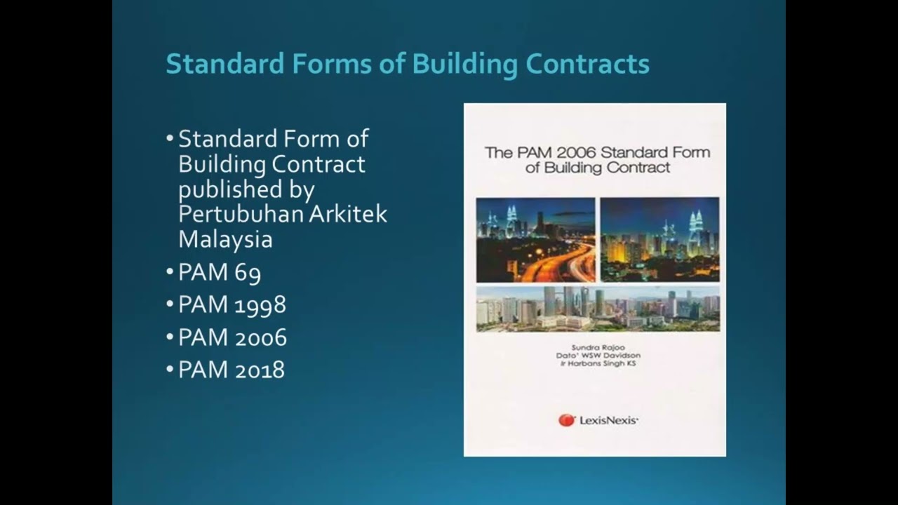 Module 1a Standard Form of Contracts 1