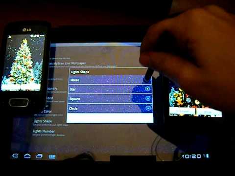 Christmas Tree Live Wallpaper Video