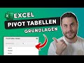 Excel Pivot-Tabellen ERSTELLEN 📚 Grundlagen einfach erklärt