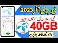 Telenor 40GB Internet package Monthly | Telenor Monthly Internet package 2023 | Mirza Technical