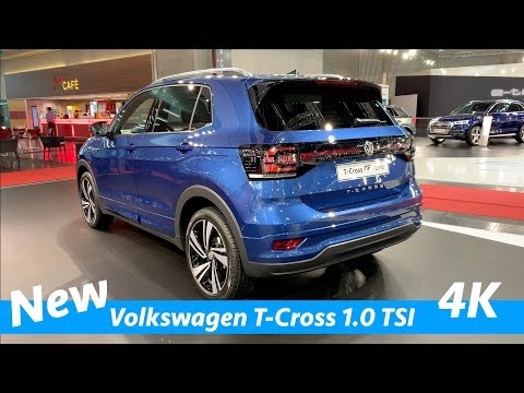 New Volkswagen T-Cross 2019 R-Line FIRST quick review in 4K (interior-exterior)