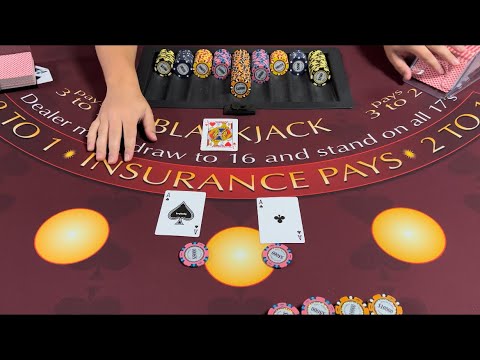 Blackjack | $125,000 Buy In | INCREDIBLE High Limit Session! HUGE $60,000 Bet &amp; Splitting Aces!