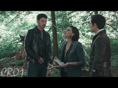 OUAT 7X02 - Weaver & Rogers at Victoria's office + Regina, Killian & Henry talk