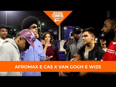 Afromax e Cas x Van Gogh e Wize | 2ª FASE | 166ª Batalha do Terminal | Carapicuíba | SP