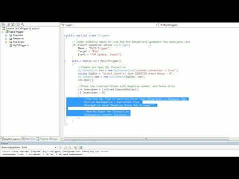 02 Sqlclrtriggercodeexplained