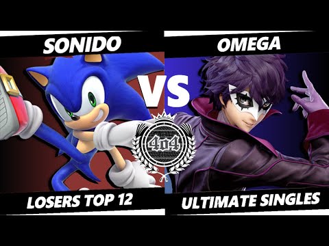 4o4 Smash Night 46 - IluZ| Sonido (Sonic) vs 4o4| omega (Joker) - Losers Top 12