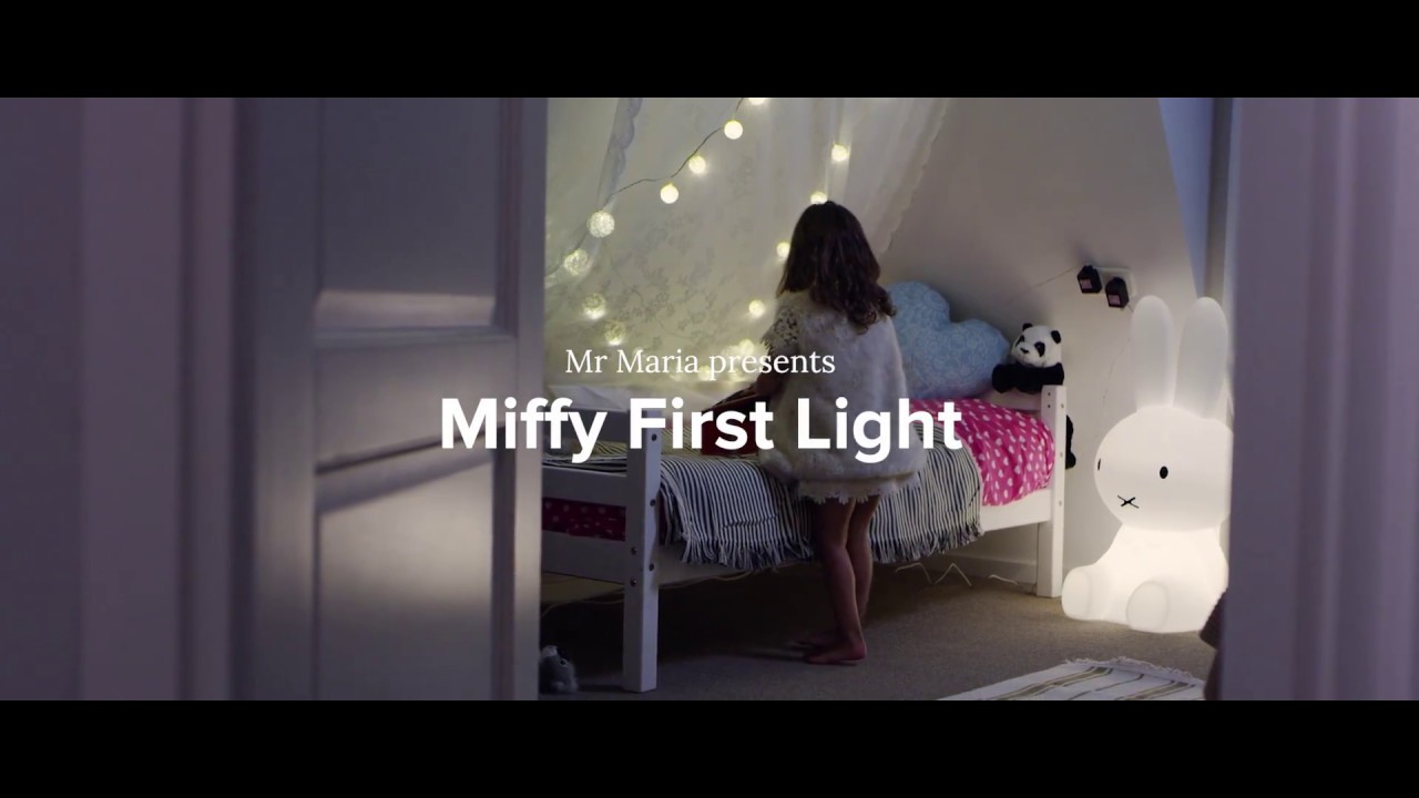 Lampe Veilleuse Lapin Miffy Rechargeable My first Light Mr Maria - Les  Bambetises