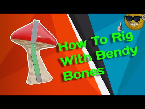 Rig a Mushroom with Bendy Bones in Blender