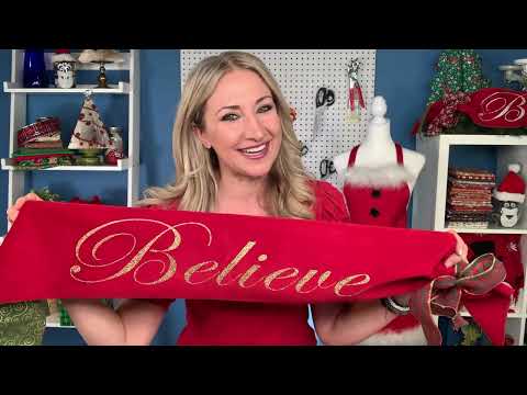 How To Make A ScanNCut DIY Holiday Banner