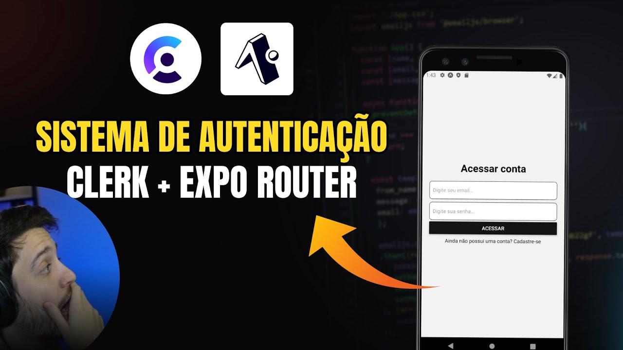 Expo Router + Clerk | Criar sistema de autenticação do zero!