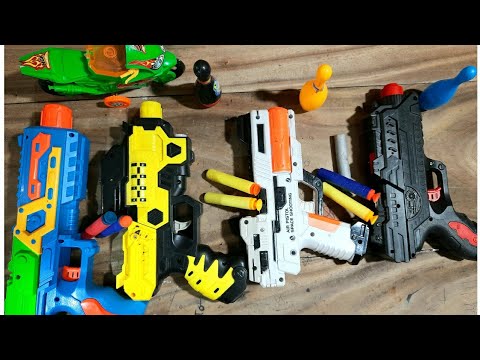 Box Toys ! Army Military Toy Guns Realistic - Toy Weapons and Equipments.Box of toys