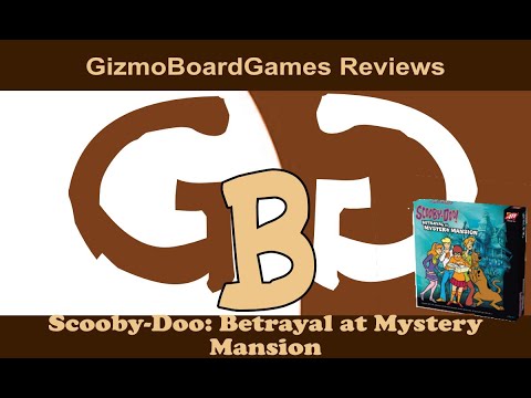 GizmoBoardGames Reviews Scooby-Doo Betrayal at Mystery Mansion