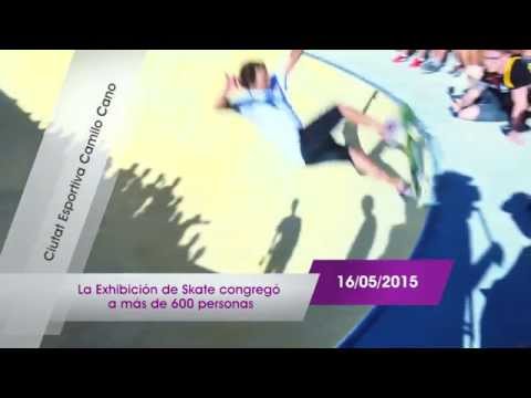 La Nucía – La Exhibición de Skate congregó a más de 600 personas en la Ciutat Esportiva