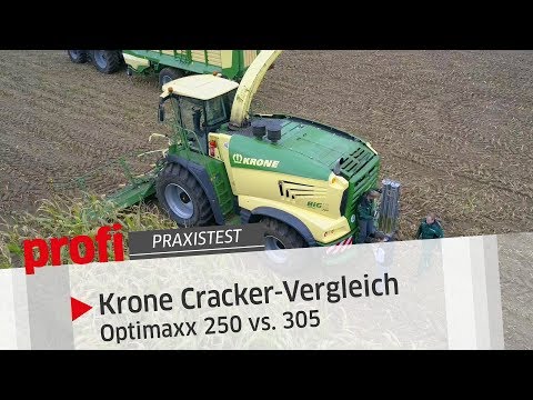Krone Cracker-Vergleich: Optimaxx 250 vs. 305 | profi #Praxistest