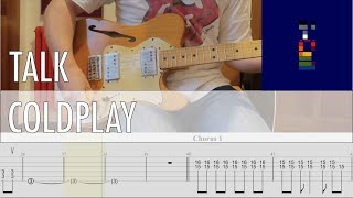 Talk Album Version Coldplay Cover o Guitar Tab o Tutorial o Lesson