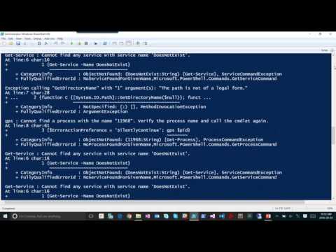 Debugging Powershell Munro