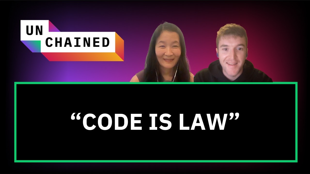 Laura Shin과 James Craig가 'Code Is Law' 다큐멘터리에 대해 토론하는 Unchained 팟캐스트 썸네일