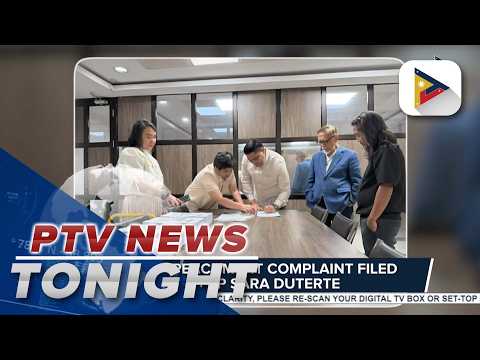 Fourth impeachment complaint filed vs VP Sara Duterte