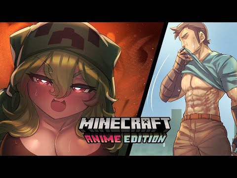MINECRAFT ANIME: Steve Punches Tree's 💚 [ENGLISH]