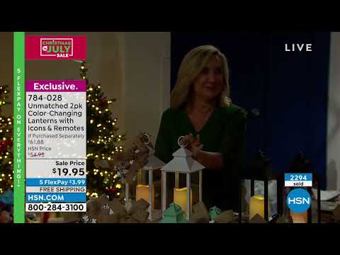 HSN | Christmas in July Sale Finale 07.16.2022 - 10 PM