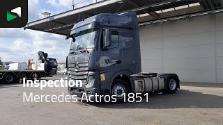 Tracteur routier Mercedes-Benz Actros 1851 4X2 à vendre - Image 4 | Autoline CI Tracteur routier Mercedes-Benz Actros 1851 4X2 | Image 4 - Autoline