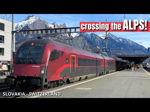 Riding ÖBB Railjet Through the Alps in First Class
