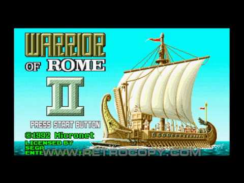 Warrior Of Rome Megadrive