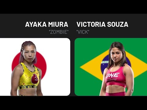 Ayaka Miura vs Victoria Souza full fight