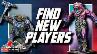 How to FIND NEW PLAYERS for Miniature Wargaming - Monday Night Live