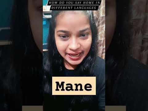 How do you say home in different languages #shorts