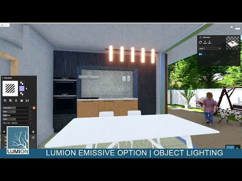 Lumion Emissive Option | Lumion Object Lighting
