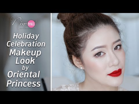 HOW-TO || Holiday Celebration Makeup Look by Oriental Princess || NinaBeautyWorld