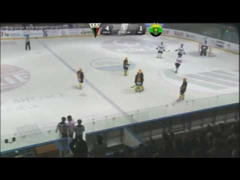 16. kolejka PLH: GKS Tychy - HC GKS Katowice 5:1. Tercja 3
