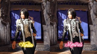 Mimified Gala before and after comparison