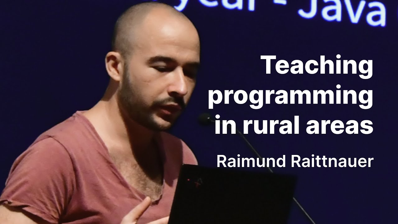 Teaching programming in rural areas using FOSS