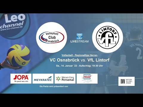 Volleyball Livestream - VC Osnabrück vs. VfL Lintorf (Regionalliga Herren)