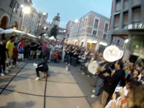 Sassinfunky Street Band with breakers @ Ferrara Buskers Festival