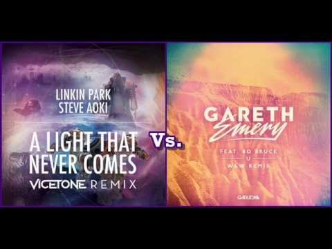 Gareth Emery, W&W, Linkin Park, Steve Aoki & Vicetone-A Light That Never U Comes(Dj Sunset Mashup)
