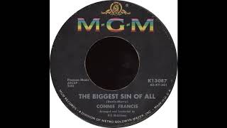 MGM K13087 – The Biggest Sin Of All – Connie Francis