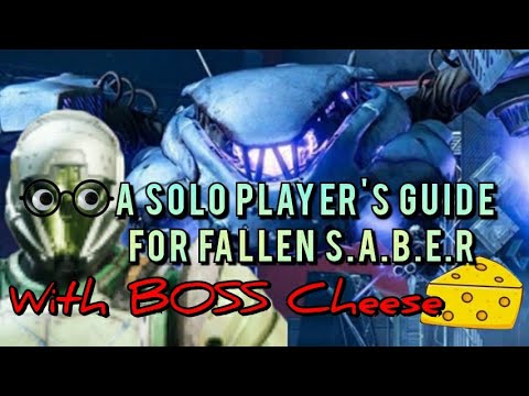 Solo Nightfall Guide - FALLEN S.A.B.E.R - with Boss cheese, season 18 #destiny2 #seasonofplunder