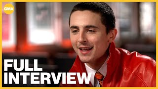 Timothée Chalamet gets candid about 'Marty Supreme,' turning 30, more